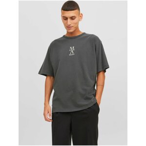 Dark gray Men's T-Shirt Jack & Jones Fischer - Men