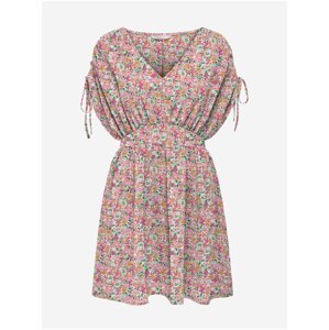 Pink Women Floral Dress ONLY Nova - Women