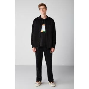 GRIMELANGE Shirt - Black - Relaxed fit