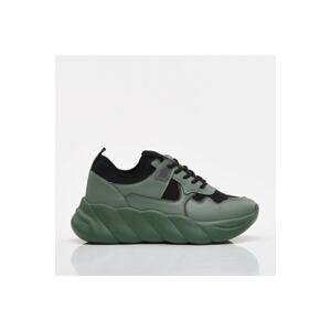 Hotiç Sneakers - Green - Flat