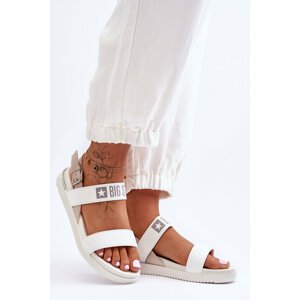 Big Star Women's Flat Sandals LL274939 White