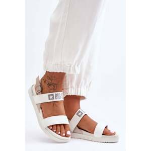 Big Star Women's Flat Sandals LL274939 White