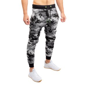 Men's Camo Sweatpants GLANO - light gray