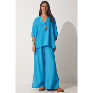 Happiness İstanbul Two-Piece Set - Blue - Regular fit