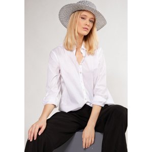 MONNARI Woman's Hats & Caps Women's Hat With Application Multi White
