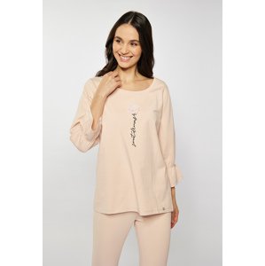 MONNARI Woman's Pyjamas Pajama Top With Decorative Panel