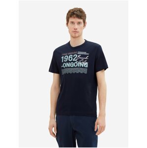 Dark blue men's T-Shirt Tom Tailor - Men