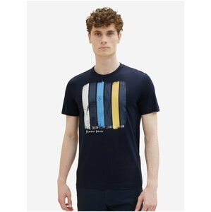 Dark blue men's T-Shirt Tom Tailor - Men