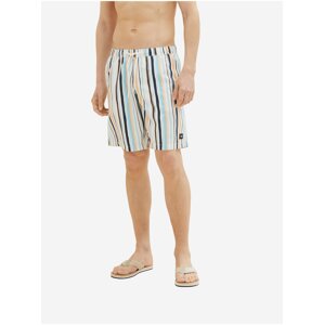 Orange Blue Men's Striped Swimwear Tom Tailor - Men