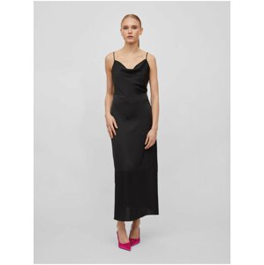 VILA Ravenna Black Women's Maxi-Dress - Ladies