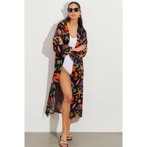 Cool & Sexy Kimono & Caftan - Schwarz - Relaxed fit