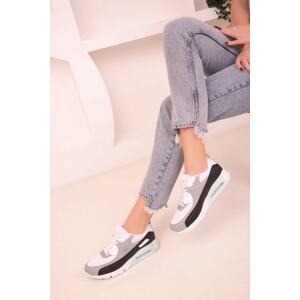 Soho Ice-White-Black Women's Sneakers 18101