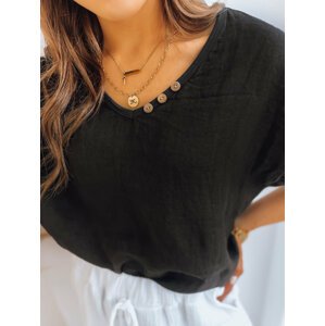 Women's oversize blouse TULUM black Dstreet