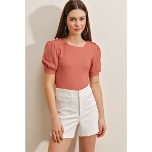 Bigdart Blouse - Pink - Fitted