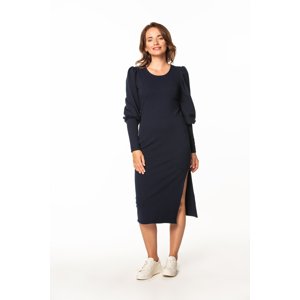 Tessita Woman's Dress T367 4 Navy Blue