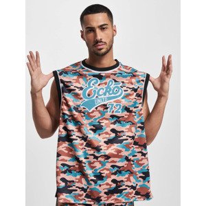 Společnost Ecko Unltd. BBall Tank Top Camouflage/Black/Green