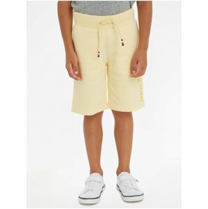 Light Yellow Tommy Hilfiger Boys Shorts - Boys