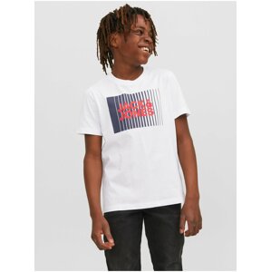 White Jack & Jones Corp Boys T-Shirt - Boys