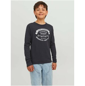 Black Jack & Jones Jeans Long Sleeve T-Shirt for Boys - Boys