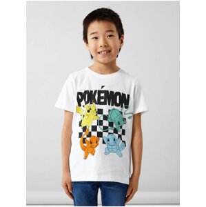 White Boys T-Shirt name it Julin Pokémon - Boys