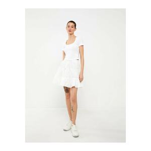 LC Waikiki Skirt - White - Mini