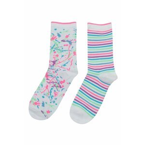 Polaris Ebru 2-Piece Skt-w 3fx Pink Women's 2-Pack Socks