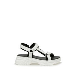 Polaris Sandals - White - Flat