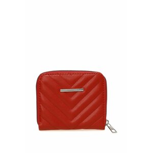 Butigo Mini Quilted 3FX Red Women's Wallet