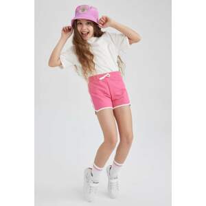 DEFACTO Girls' Sweatshirt Fabric Shorts