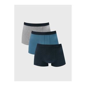 LC Waikiki Boxer Shorts - Dark blue - 3 pcs