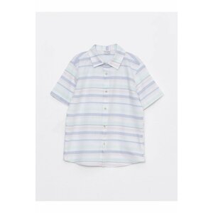 LC Waikiki Striped Short-Sleeved Boys' Shirts