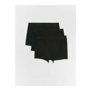 LC Waikiki Boxer Shorts - Black - 3 pcs