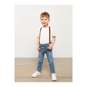LC Waikiki Basic Baby Boy Jeans and Suspenders for 2 Pa.