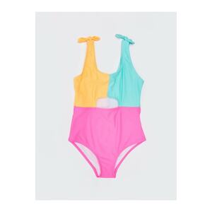 LC Waikiki Lcw Kids Color Block Girls' Swimwear