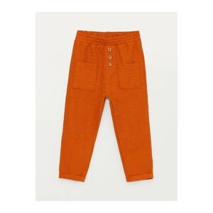 LC Waikiki Basic Baby Boy Tracksuit Bottoms With An Elastic Waist.