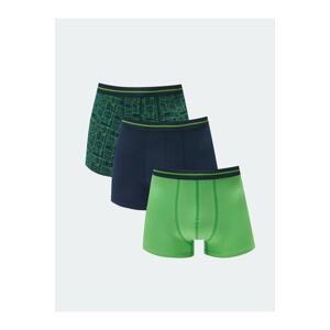 LC Waikiki Standard Fit, Flexible Fabric Men's Boxer 3-pack.