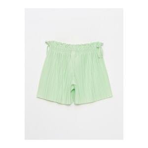 LC Waikiki Basic Girls' Shorts with Elastic Waist.