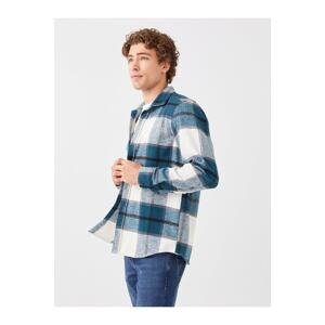 LC Waikiki Regular Fit Long Sleeve Plaid Men's Lumberjack Shirt