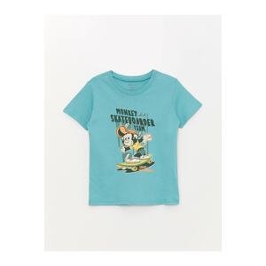 LC Waikiki Crew Neck Short Sleeve Printed Baby Boy T-Shirt