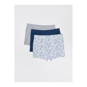 LC Waikiki Boxer Shorts - White - 3 pcs