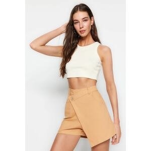 Trendyol Beige Woven Shorts