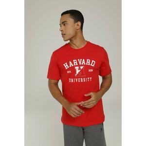 Lumberjack Sn684 Harvard T-shirt 2fx Claret Red Men's T-shirt