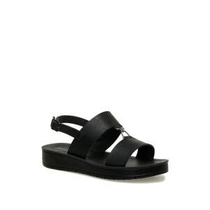 Polaris Sandals - Black - Flat