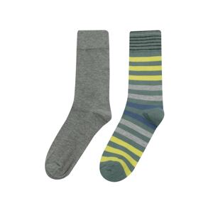 Polaris Green 2-pack Skt-m 3fx Gray Multicolor Men 2-Pack Clutch Socks