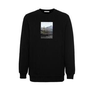 GRIMELANGE Sweatshirt - Black - Regular fit