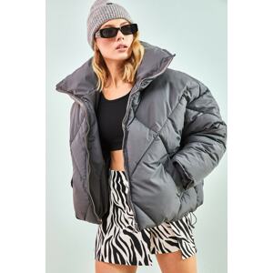 Bianco Lucci Women's Oversized Puffy Coat