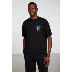 GRIMELANGE T-Shirt - Black - Oversize