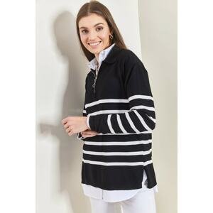 Bianco Lucci Sweater - Black - Regular fit