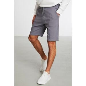 GRIMELANGE Shorts - Gray - Normal Waist