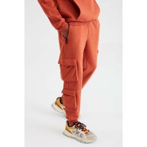 GRIMELANGE Volume Comfort Brick Colored Sweatpant